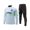 Inter Milan Blå Trenings Collegegenser Set 2023-2024